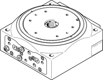 plateau à indexation DHTG-140-12-A
