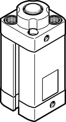 vérin bloqueur DFSP-20-10-DS-PA