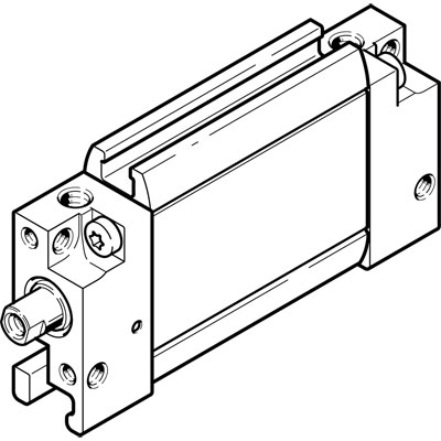 vérin plat DZF-12-10-P-A