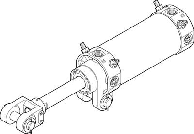 vérin à articulation DW-80-150-Y