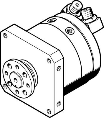 vérin oscillant DSM-T-12-270-P-FW-A-B