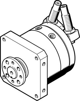 vérin oscillant DSM-T-16-270-CC-FW-A-B