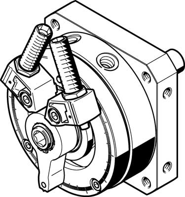 vérin oscillant DSM-32-270-P1-A-B