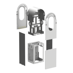 EVlink Pro AC Kit Metal F 2 CP