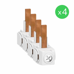 Lot 4 connecteurs - peigne 1PN