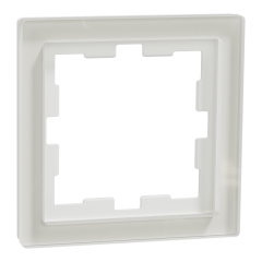 Cadre de finition verre blanc1