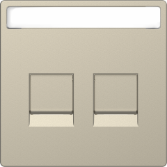 Enjo RJ45 porte-étiq sable