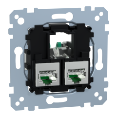 Méca RJ45x2 S-One Cat6 FTP STP