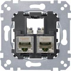 Méca RJ45x2 S-One Cat5 FTP STP