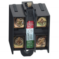 Preventa - bloc de contact rapide - pour inter. à pédale à double effet - 1O+1F