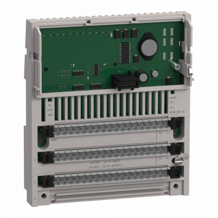 Modicon Momentum - module E/S num. - 16 entrées 24Vcc - 16 sorties à transistors