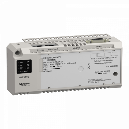 Momentum - Unity m1e cpu rs232/485 e net usb iobus