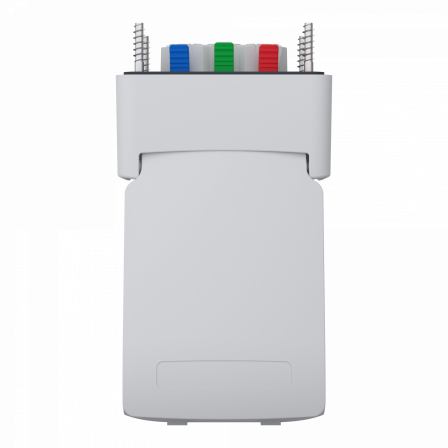 Mureva socle prise de courant à vis FR 2P+T 65x85mm 10/16A 250V IP65