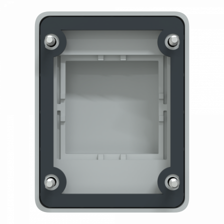 Mureva socle prise de courant connex. rapide FR 2P+T 65x85mm 10/16A 250V IP65