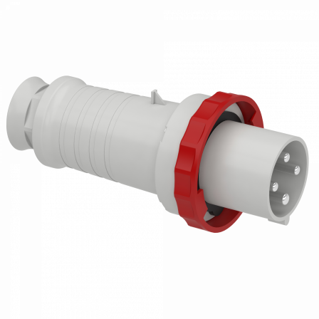 Mureva - fiche mobile industrielle droite - 63 A - 3P+T - 380-415 V CA - IP67