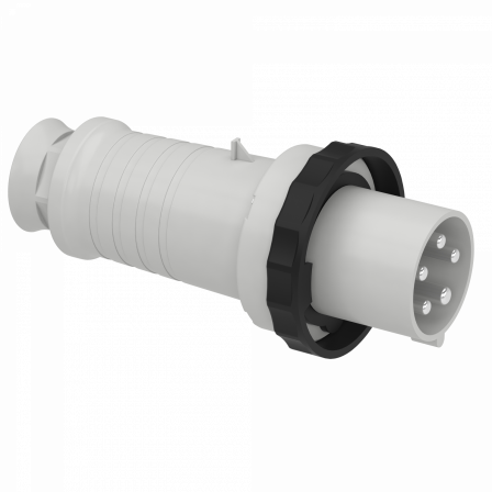 Mureva - fiche mobile industrielle droite - 63 A - 3P+N+T - 480-500 V CA - IP67