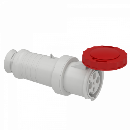 Mureva - prise mobile industrielle - 63 A - 3P+T - 380..415 V CA- IP67