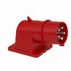 Mureva - socle de connecteur industriel - 32 A - 3P+N+T - 380-415 V CA - IP44