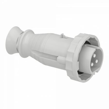 Mureva - fiche mobile industrielle - droite - 16 A - 3P - 40-50V CA - IP67