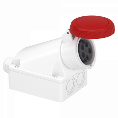 Mureva - socle de prise industrielle - 16 A - 3P+N+T - 380-415 V CA - IP67