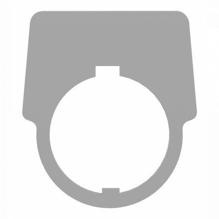 Harmony 9001K - étiquette - Ø30 - 44x50mm - sans marquage