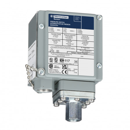 PRESSOSTAT 480VAC 10AMP G