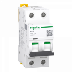 Acti9 iC60L - Disjoncteur - 2P - 16A - Courbe Z - 400Vac - 15000A/25kA