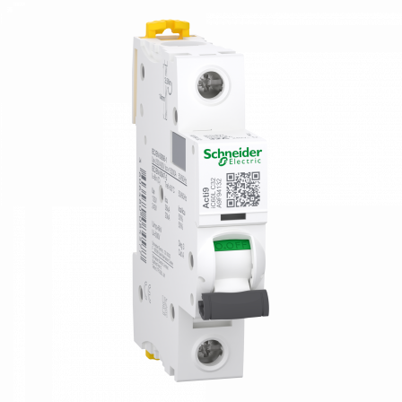 Acti9 iC60L - Disjoncteur - 1P - 32A - Courbe C - 230Vac - 15000A/20kA