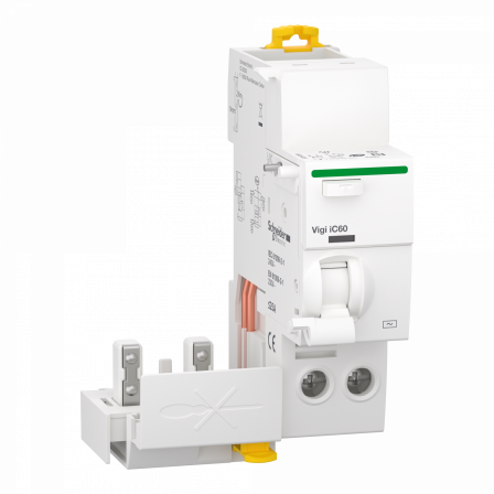 Acti9 Vigi iC60 - Bloc diff 230Vca (Ph/N) - 2P - 25A - 10mA - Type AC