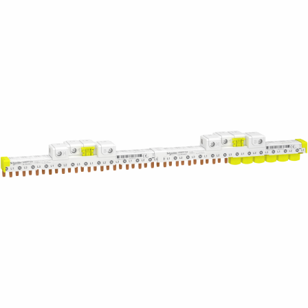 Acti9 iDT40 - Peigne horiz. avec connecteur - 3P+N - 24 modules de 18mm - 63A