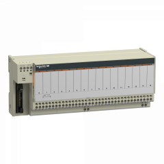 Telefast ABE7 - embase - relais embrochable - 16 voies - relais 10mm - 19 à 30V