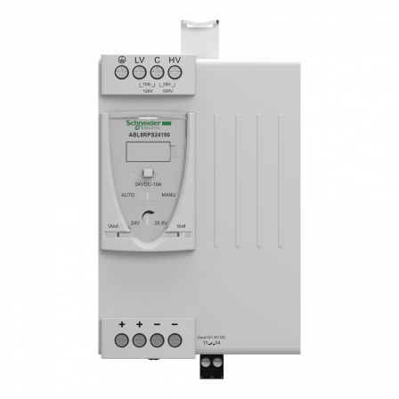 Phaseo ABL8 - alimentation à découpage - 10A - 200 à 500V mono/biphasé - 24Vcc