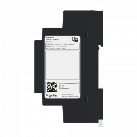 Modicon ABL - alimentation à découpage - 1,25A - 100à240Vca mono/biphasé - 12Vcc