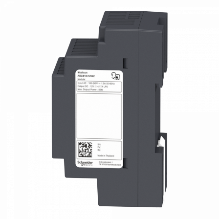 Modicon ABL - alimentation à découpage - 2,5A - 100à240Vca mono/biphasé - 24Vcc