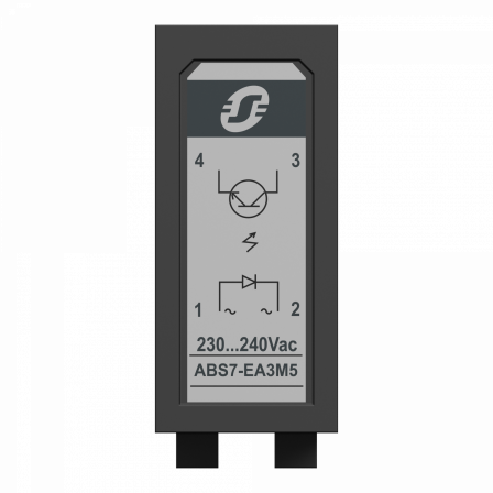 Telefast - relais statique embrochable - 12,5mm - entrée - 230..240Vca 50Hz