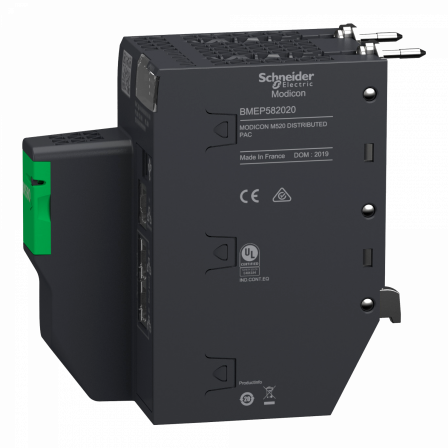 Modicon M580 - processeur - 2048 E/S TOR 512 E/S ANA - 3 Ethernet std - durci