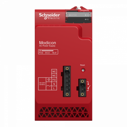 Modicon X80 - alim sécurité redondante - 40W 110/220Vac - fonctions prédictive