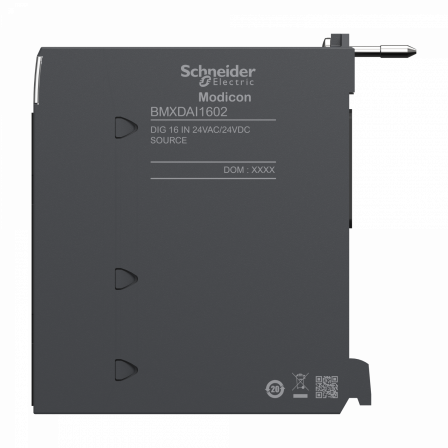 Modicon X80 - module 16 entrées TOR - 24Vcc/Vca - logique négative