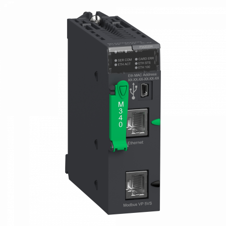 Modicon M340 - processeur - 1024 E/S TOR 256 E/S ANA - 1Modbus - 1Eth - durci