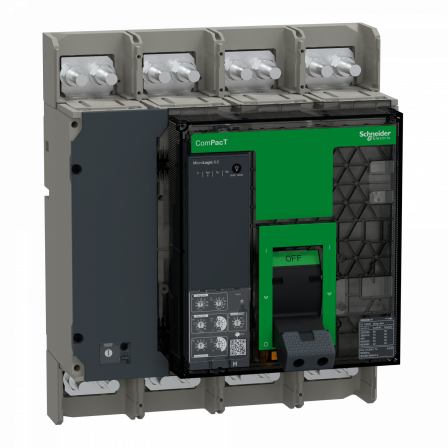 ComPacT NS630H - disjoncteur - MicroLogic 6.0 630A - 4P - 70kA - fixe - manuel