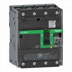 ComPacT NSXmB - disjoncteur - TM-D 16A - 4P4D - 25kA - borne à cosses