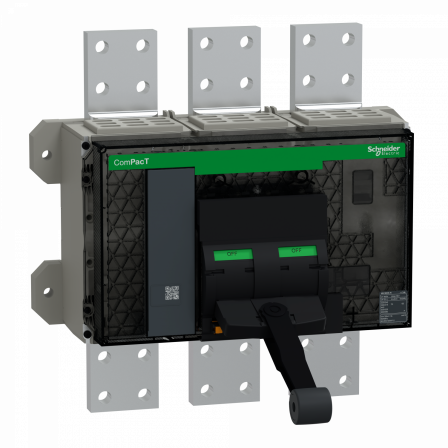 ComPacT NS2500NA - interrupteur-sectionneur - 2500A - 3P - fixe - manuel