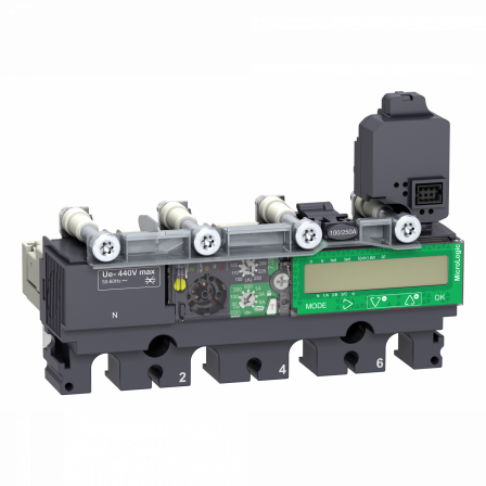 ComPacT NSX - Déclencheur MicroLogic 7.2E Vigi 100A - 4P4D pour NSX100-250