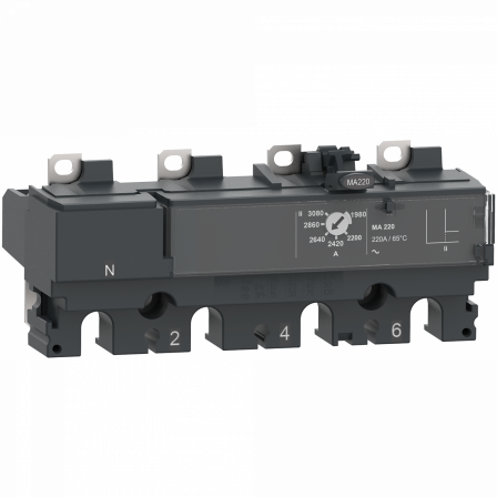 ComPacT NSX - Déclencheur magnétique - MA 100A - 4P3D pour NSX100