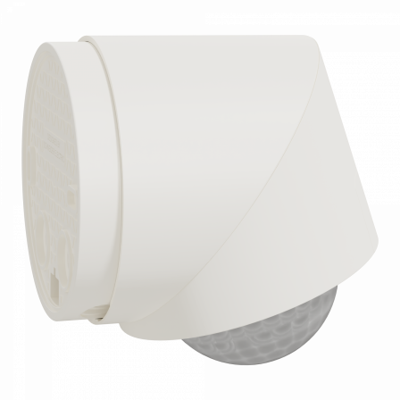 Wiser - Detecteur de mouvement et luminosite exterieur blanc