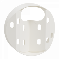 Wiser - accessoire pour installation angle detecteur mouvement exterieur blanc