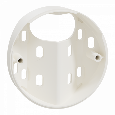 Wiser - accessoire pour installation angle detecteur mouvement exterieur blanc