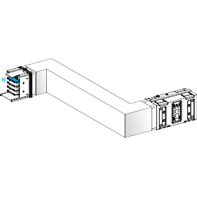 Canalis KSA - Zed horiz. 1000A - Dr./Gau. - A&C=300mm - B=300-800mm