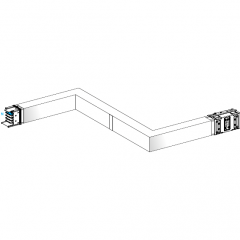 Canalis KSA - Zed horiz. coupe feu 1000A - Dr./Gau. - 3 côtés ajust. 300-800mm