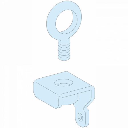 PrismaSeT P - Anneaux de levage - Lot de 4